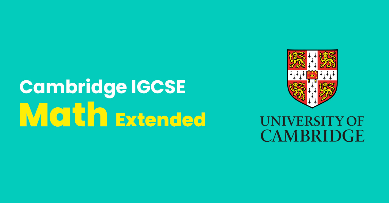 Cambridge Math Extended