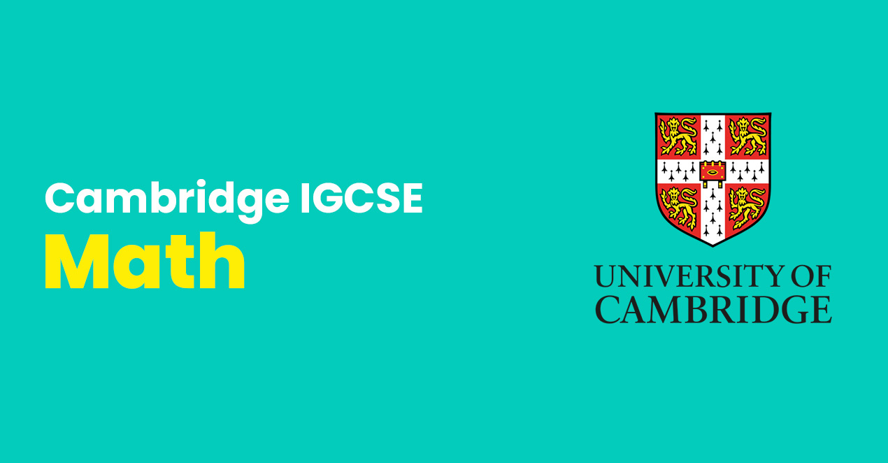 Cambridge IGCSE Mathematics